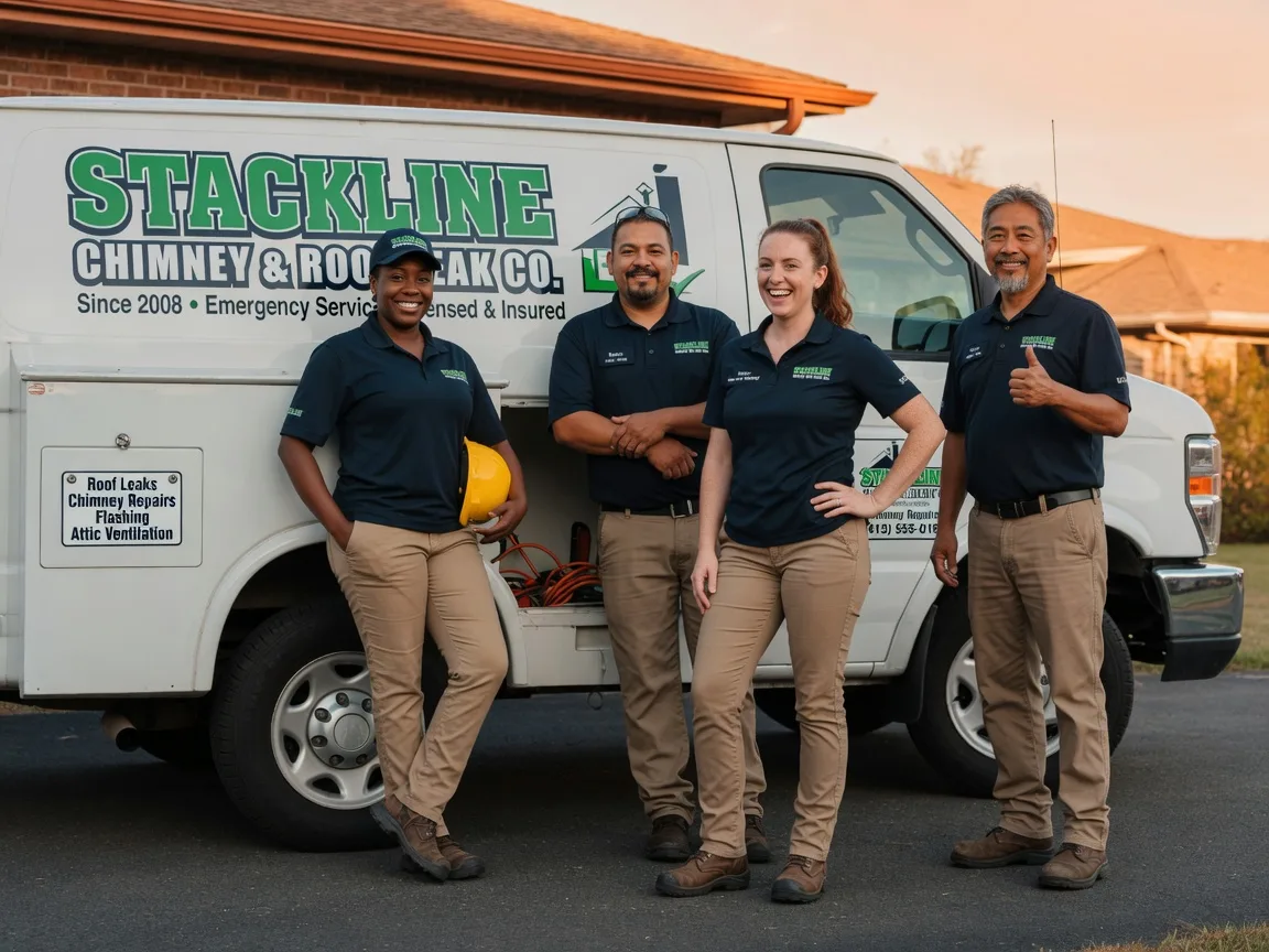 Chimney flashing repair company in Baskerville, VA